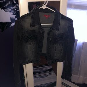 Bongo Jean Jacket Cropped